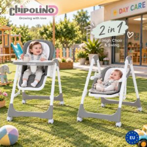 milk shake High chair/swing 2 in 1 - granite