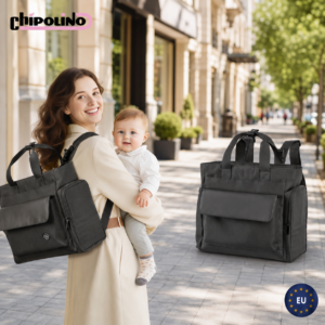 Diaper Backpack Noir