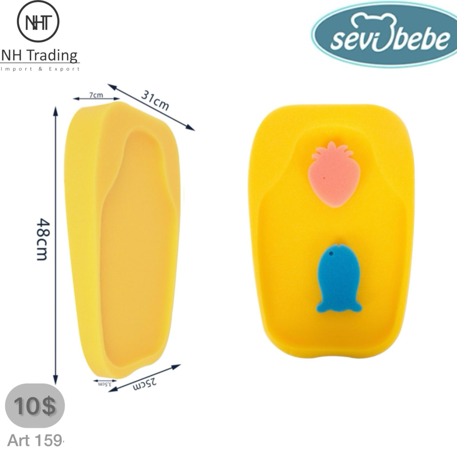 baby bath sponge