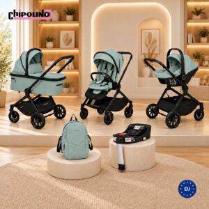 magnum Stroller 3 in 1 Basil