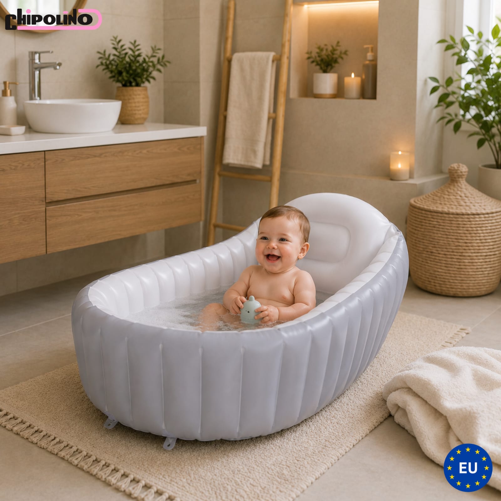 Bath tub inflatble